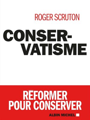 cover image of Conservatisme